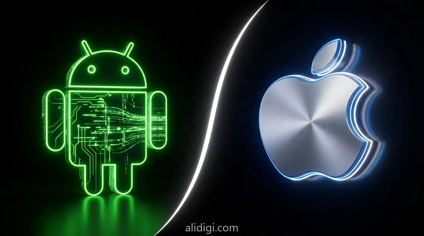 تفاوت اندروید با iOS