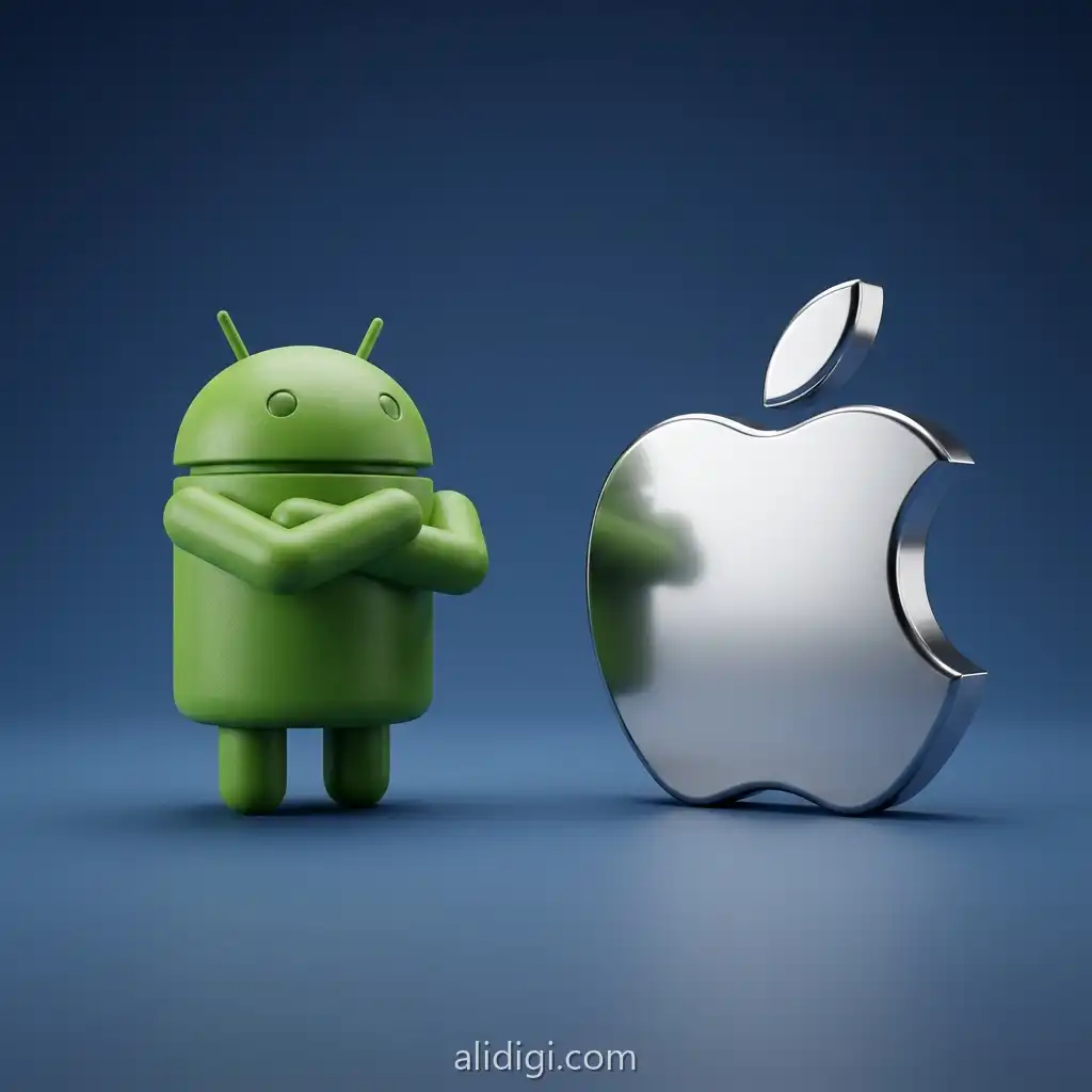 مقایسه اندروید با iOS